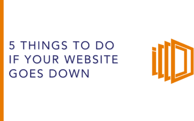 5 Things to Do if Your Website Goes Down